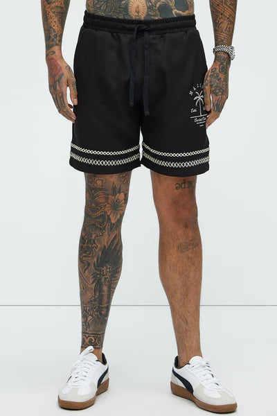 Zephyr Relaxed Shorts - Black