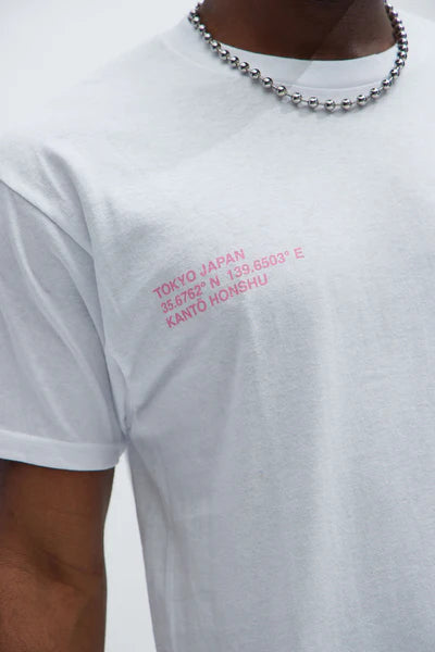 New Beginnings Lotus Short Sleeve Tee - White