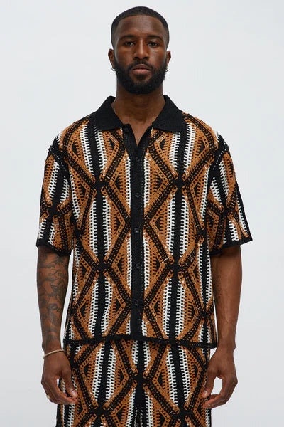 Manor Distressed Shirt - Grey