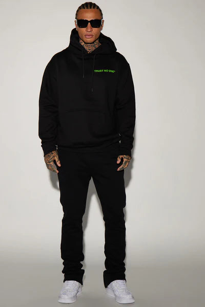 Beware Of Snakes Hoodie - Black