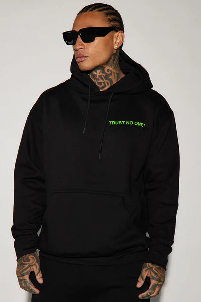 Beware Of Snakes Hoodie - Black